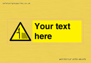 Custom Deep Water Sign